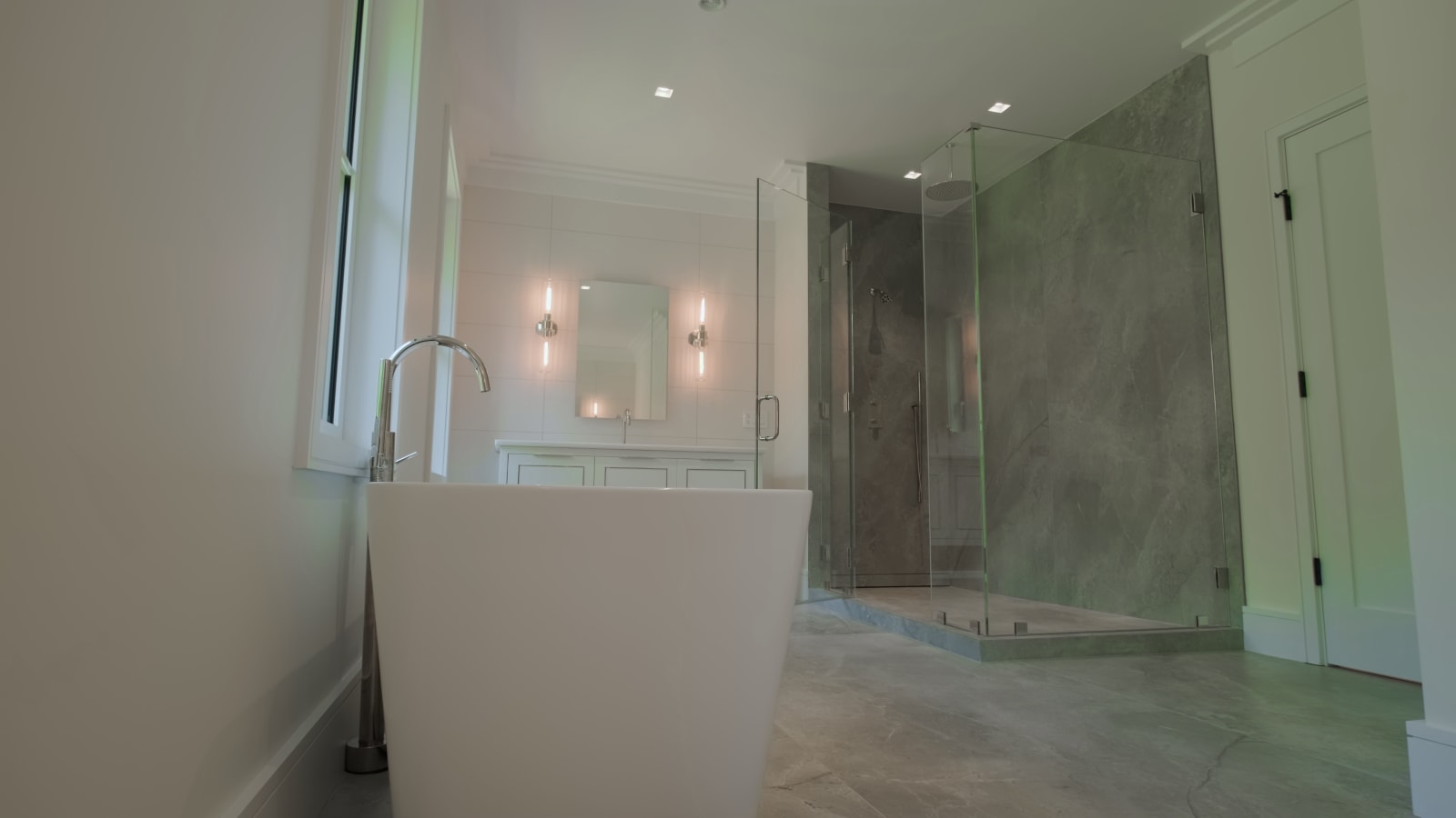 Modern Tiled Bathroom